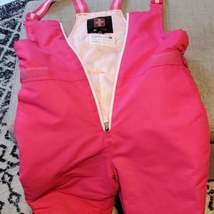 Girls swisstech pink snowpants overalls